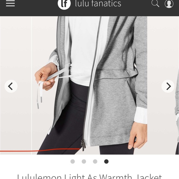 Lululemon Light As Warmth Jacket - Picture 9 of 10